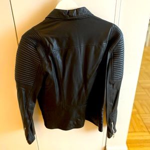 Beautiful black Italian leather jacket